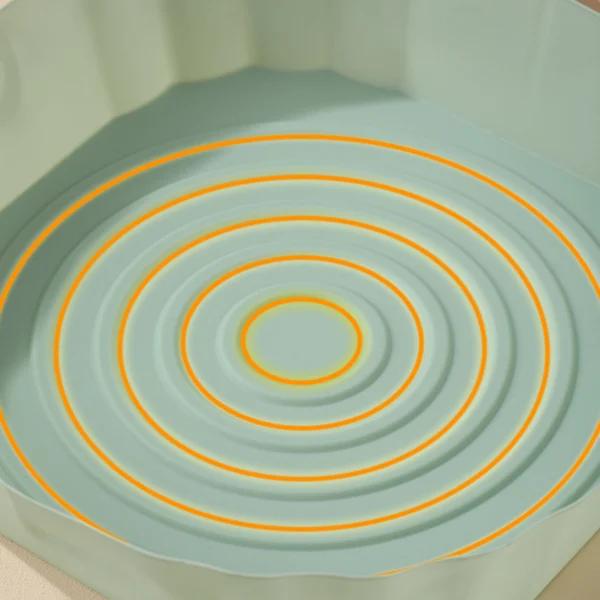 Airfryer Silikonform - Korg till luftfritös