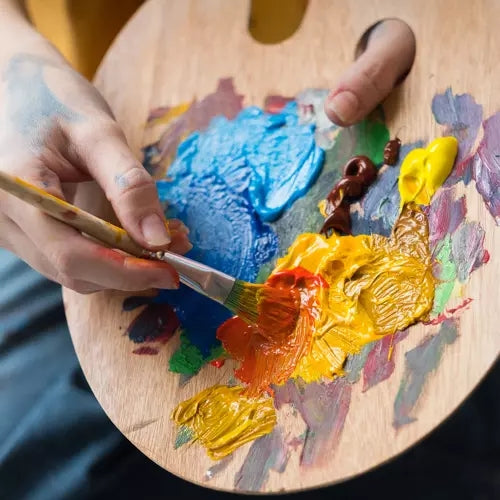 Akrylfärger Set - 12x100ml - Konstnärsfärg