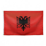 Albanien Flagga - 150 x 90 cm