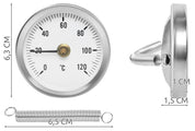 Anliggningstermometer 0-120°C - Termometer