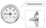 Anliggningstermometer 0-120°C - Termometer