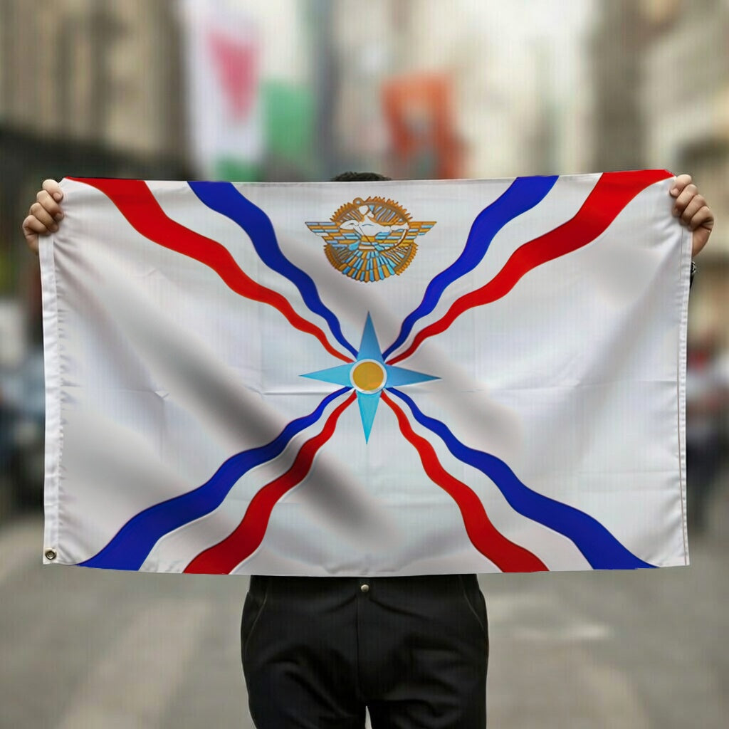 Assyriska Flagga - 150 x 90 cm