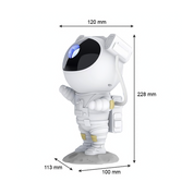 Astronaut Stjärnprojektor med LED-Lampa