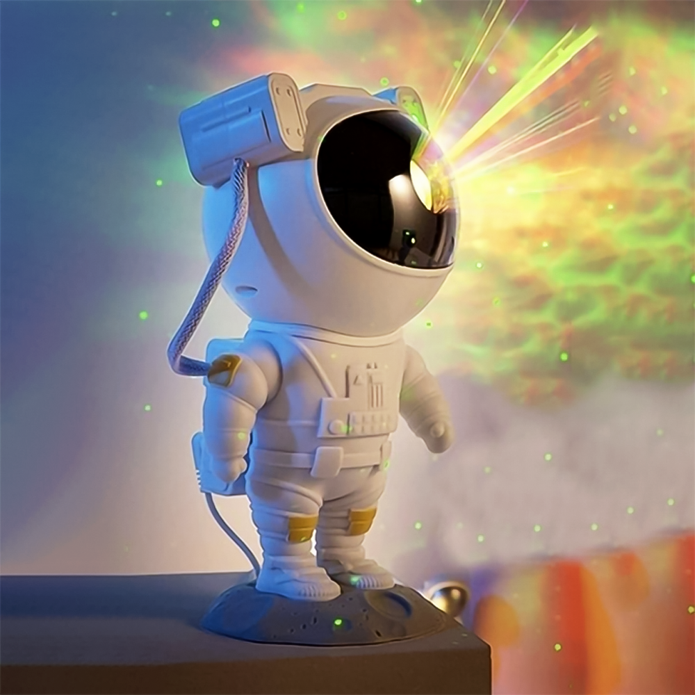 Astronaut Stjärnprojektor med LED-Lampa