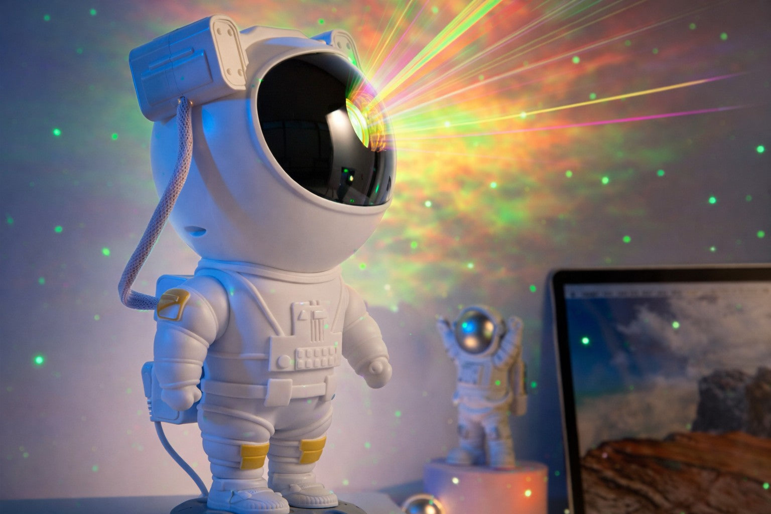 Astronaut Stjärnprojektor med LED-Lampa