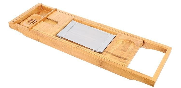 Badkarshylla / Hylla till Badkar - Justerbar