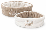 Badrock, Handdukar & Pannband Set - Morgonrock i mikrofiber - 4-delar
