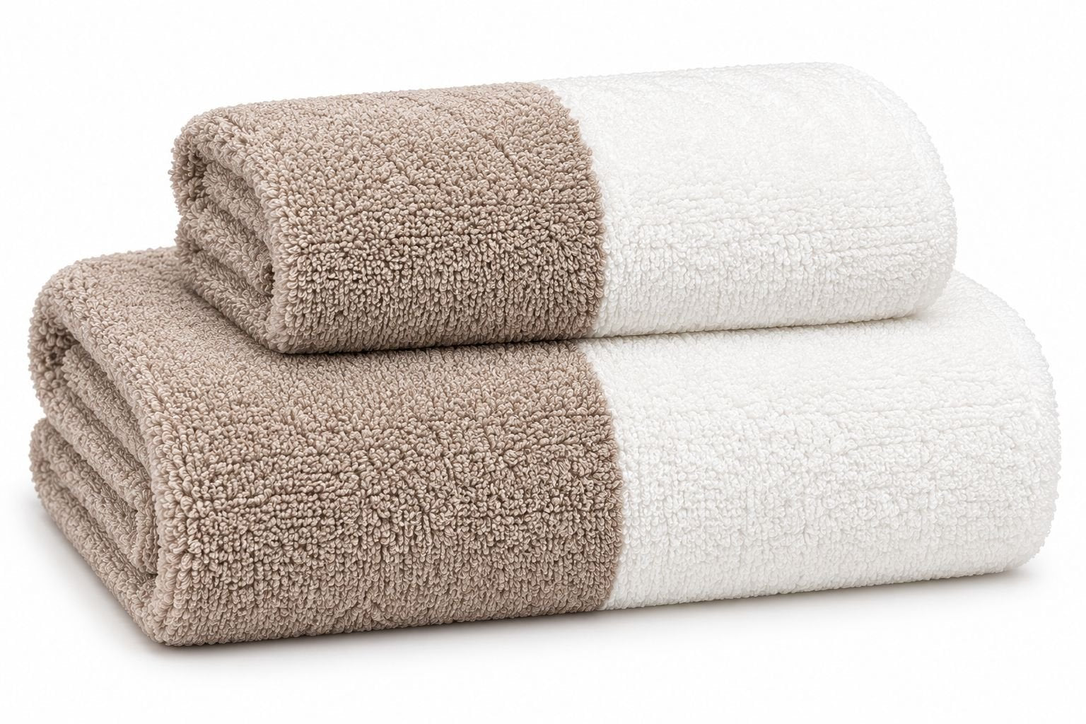 Badrock, Handdukar & Pannband Set - Morgonrock i mikrofiber - 4-delar
