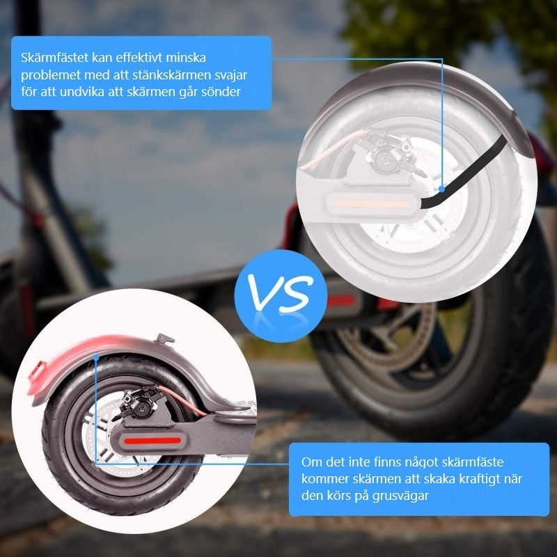 Bakre Stänkskydd för Xiaomi M365 & M365 Pro