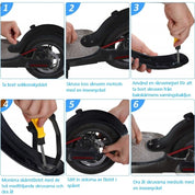 Bakre Stänkskydd för Xiaomi M365 & M365 Pro