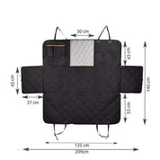 Baksätesskydd för Hund - Skyddar Bilklädsel