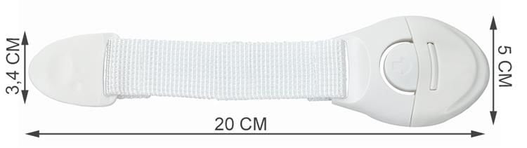 Barnlås för Skåp och Lådor – 10-Pack