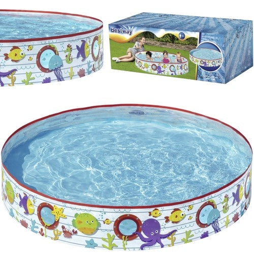 Barnpool / Pool / Badpool för Barn - 152x25 cm