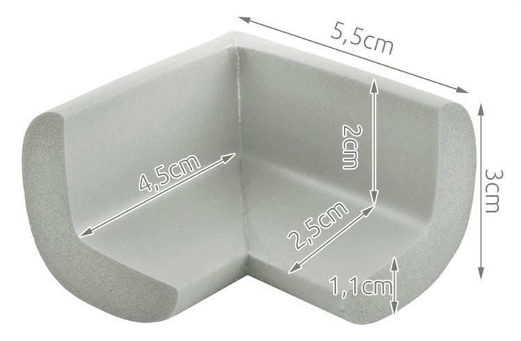 Barnsäkerhet – Hörnskydd för Möbler – 4-Pack