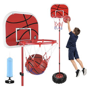 Basketkorg med ställning för barn - 170 cm
