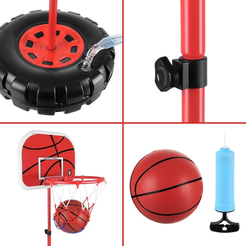 Basketkorg med ställning för barn - 170 cm