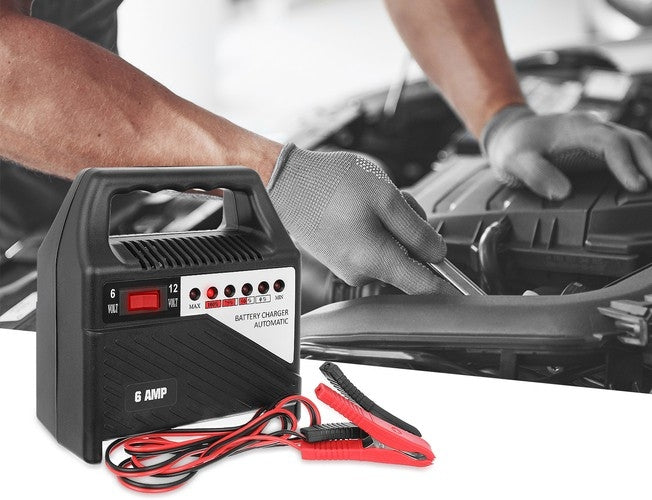 Batteriladdare 12V 6A - Laddare