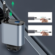 Billaddare 100w för iPhone & Samsung - USB-C