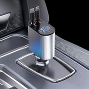 Billaddare 100w för iPhone & Samsung - USB-C