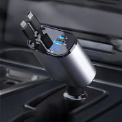 Billaddare 100w för iPhone & Samsung - USB-C