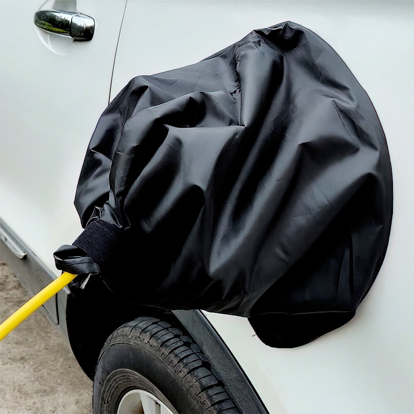 Magnetiskt Skydd för Elbilens Ladduttag