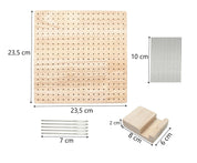 Blockningsbräda / Virkplatta – Blocking board för Virkning