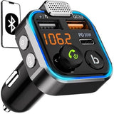 Bluetooth FM-Sändare & Billaddare - 20w