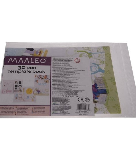 Bok med Mallar för 3D-penna