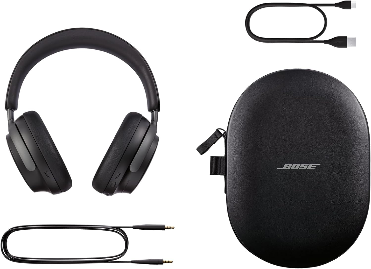 Bose QuietComfort Ultra Trådlösa Brusreducerande Hörlurar - Svart