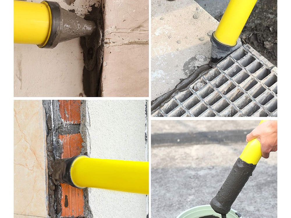 Byggpump för cement och murbruk - Extruder med 4 munstycken