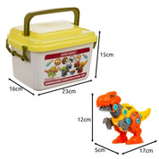 Byggset – Bygg 4 Dinosaurier