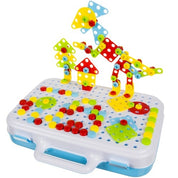 Byggset för Barn - Skruva ihop olika former