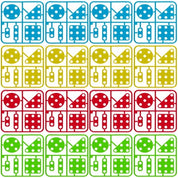 Byggset för Barn - Skruva ihop olika former