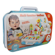 Byggset för Barn - Skruva ihop olika former