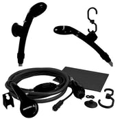 Campingdusch med Vattenpump - Portabel dusch för camping