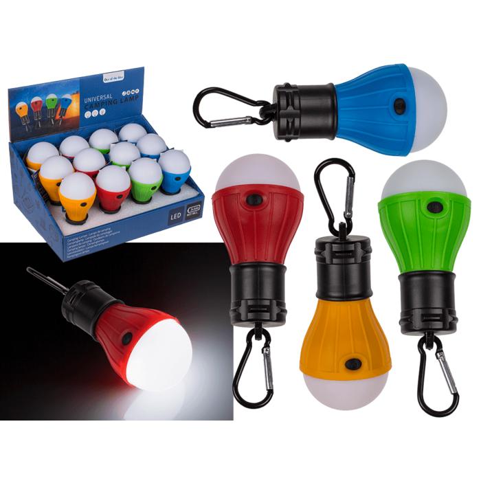 Campinglampa med Flera Ljuslägen - 2-Pack