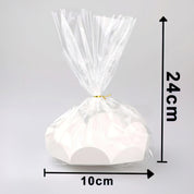 Cellofanpåsar - 24x10cm - 25-Pack