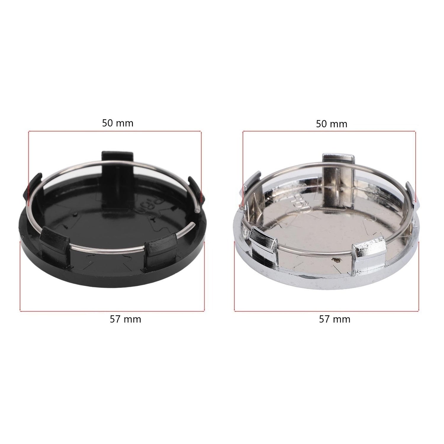 Centrumkåpor / Hjulnav Bil Emblem - 4-Pack