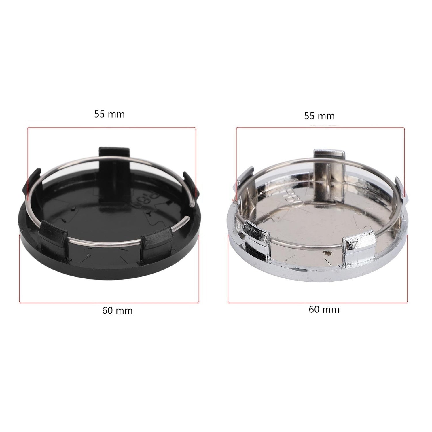 Centrumkåpor / Hjulnav Bil Emblem - 4-Pack