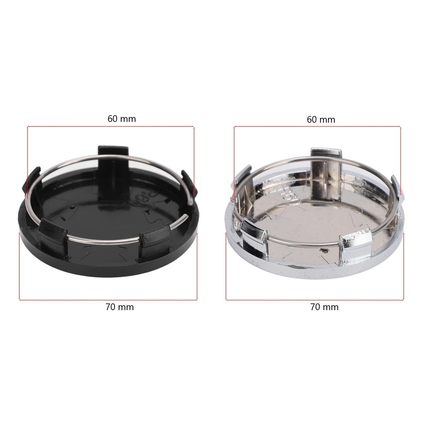 Centrumkåpor / Hjulnav Bil Emblem - 4-Pack