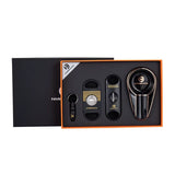 Cigarrkit / Cigarrset i Presentbox – Askkopp, V-Cut & Cigarrverktyg