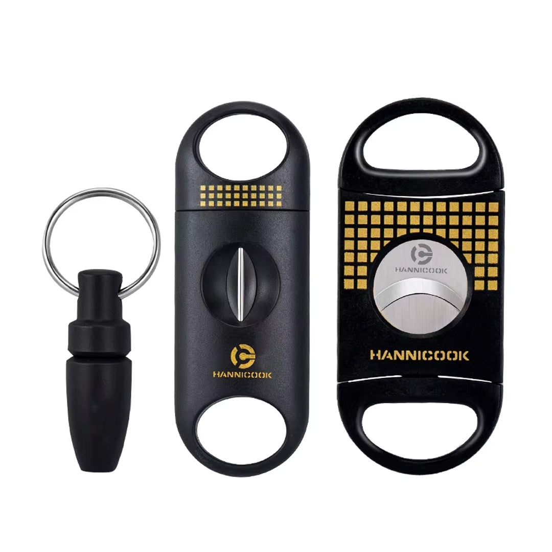 Cigarrkit / Cigarrset i Presentbox – Askkopp, V-Cut & Cigarrverktyg