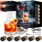Cocktailrökare med träspån – USB-laddning