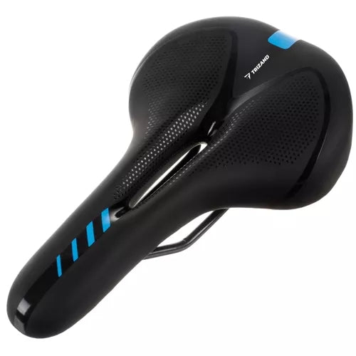 Cykelsadel med USB LED-lampa - Sadel för cykel