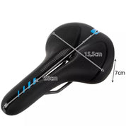 Cykelsadel med USB LED-lampa - Sadel för cykel