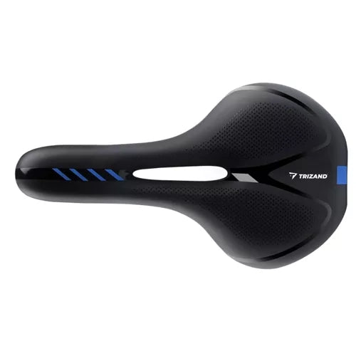 Cykelsadel med USB LED-lampa - Sadel för cykel