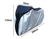 Cykelskydd 200 × 110 cm - Vattentätt skydd
