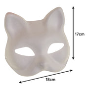 DIY Kattmask  med Tillbehör - Pysselset med tillbehör