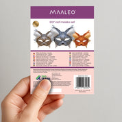 DIY Kattmask  med Tillbehör - Pysselset med tillbehör