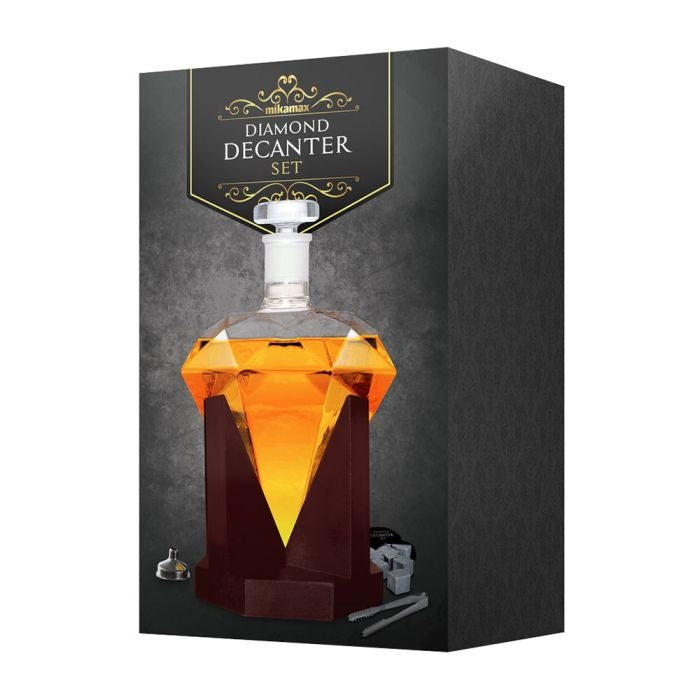 Diamant Karaff med Whiskystenar - Whiskey